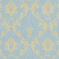 Tapete T&uuml;rkis Architects Paper Textiltapete (306586)