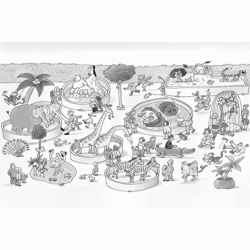 Digitaldruck-Tapete Zoob&w livingwalls (DD114805)