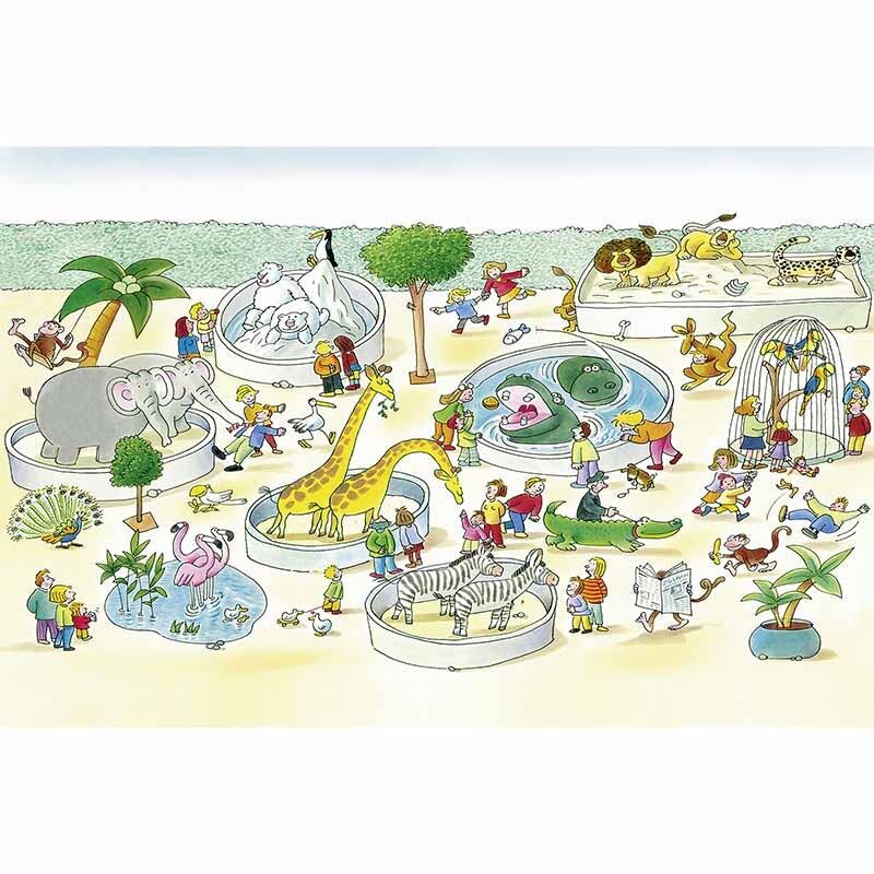 Digitaldruck-Tapete Zoo livingwalls (DD114801)