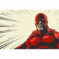 Digitaldruck-Tapete SuperHero livingwalls (DD114937)