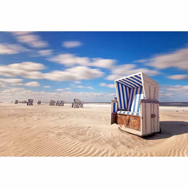 Digitaldruck-Tapete Strandkorb livingwalls (DD115053)