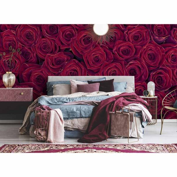 Digitaldruck-Tapete RedRoses livingwalls (DD115098)