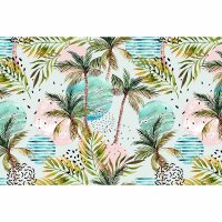 Digitaldruck-Tapete Palms&amp;Waves2 livingwalls (DD115625)