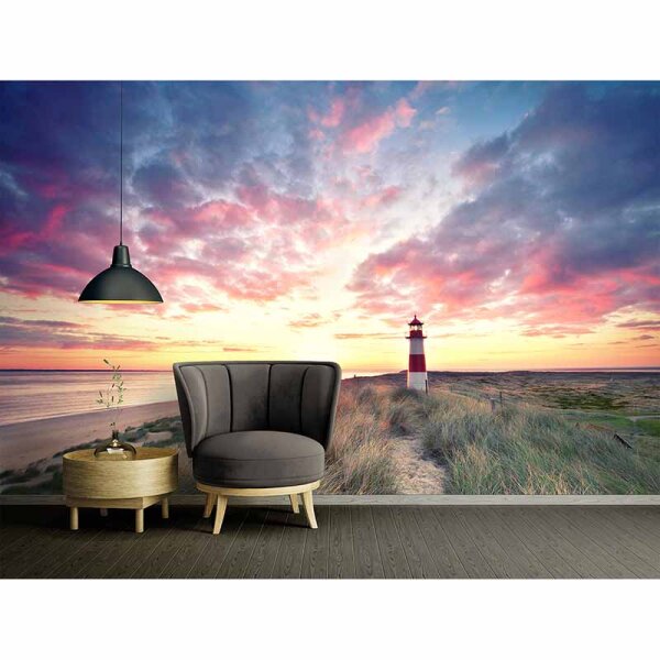 Digitaldruck-Tapete Leuchtturm livingwalls (DD115057)