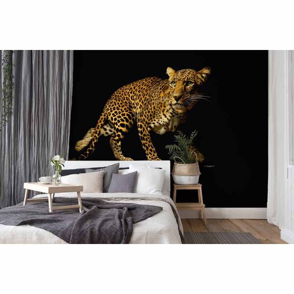 Digitaldruck-Tapete Leopard livingwalls (DD114656)