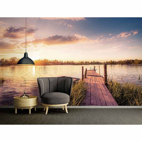 Digitaldruck-Tapete LandingStage2 livingwalls (DD115200)