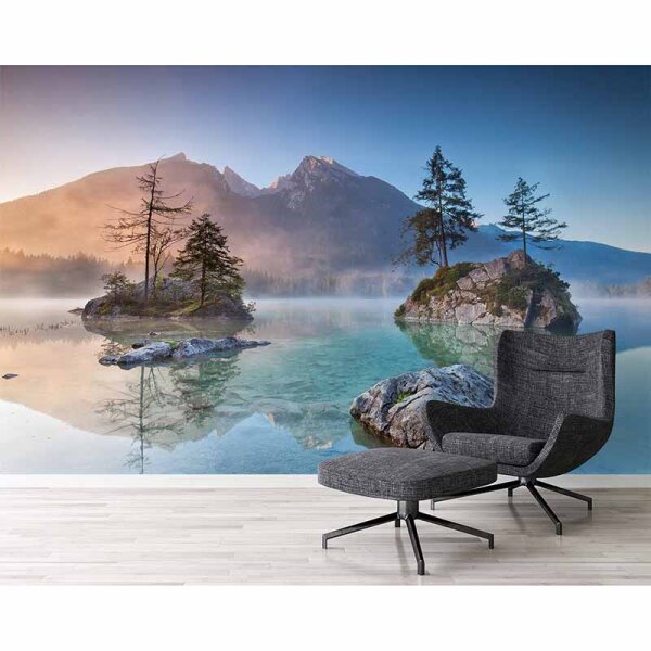 Digitaldruck-Tapete Lake livingwalls (DD115162)