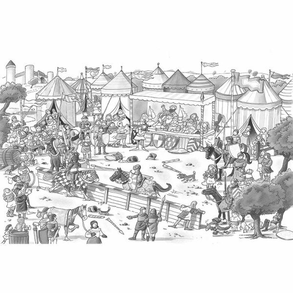 Digitaldruck-Tapete Knightb&w livingwalls (DD114813)