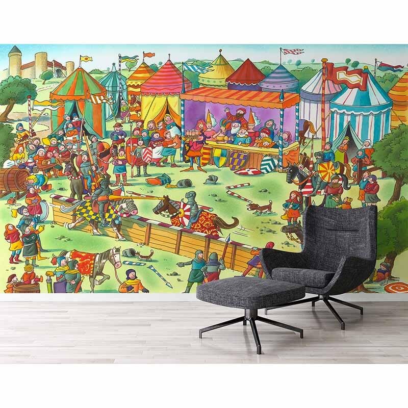 Digitaldruck-Tapete Knight livingwalls (DD114809)