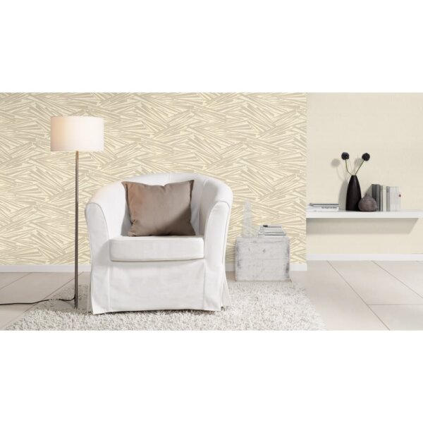 Tapete Beige, Creme Rasch Vliestapete (608656)