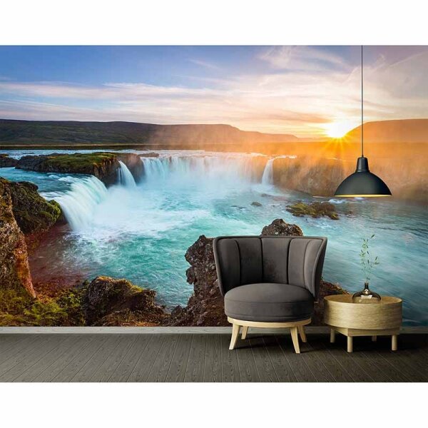 Digitaldruck-Tapete Godafoss livingwalls (DD115185)