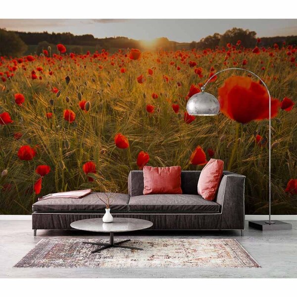 Digitaldruck-Tapete FlowersinField livingwalls (DD115146)