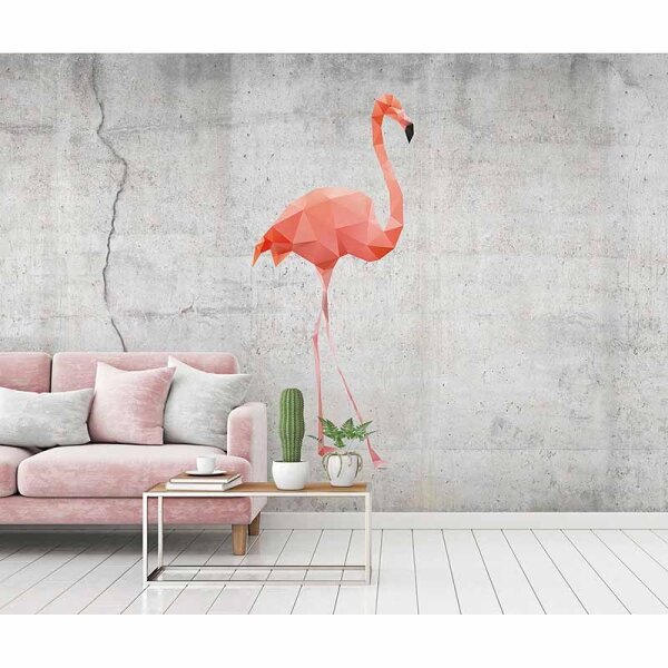 Digitaldruck-Tapete FlamingoConcrt livingwalls (DD115565)