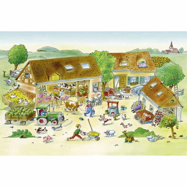 Digitaldruck-Tapete Farm livingwalls (DD114821)