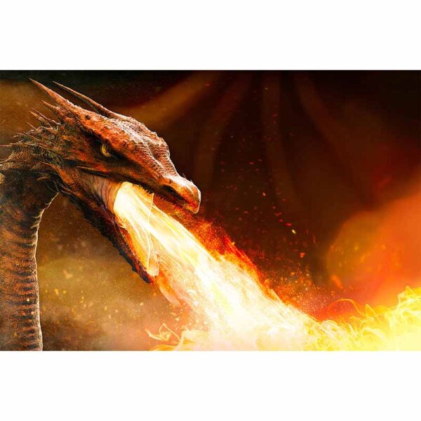 Digitaldruck-Tapete Dragon livingwalls (DD114959)