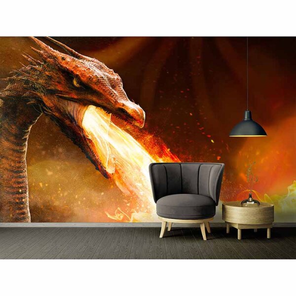 Digitaldruck-Tapete Dragon livingwalls (DD114959)