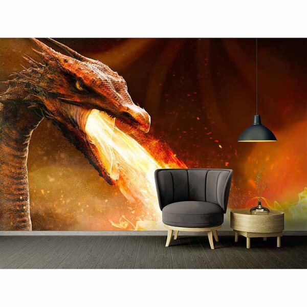 Digitaldruck-Tapete Dragon livingwalls (DD114959)