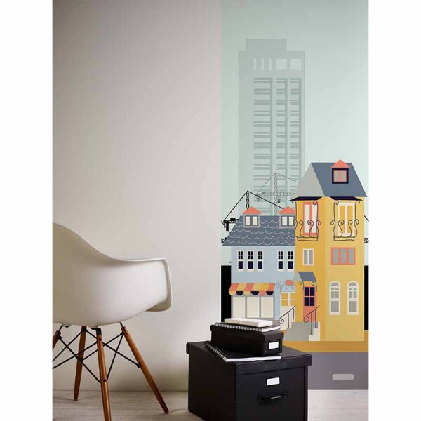Digitaldruck-Tapete CityHaus2 livingwalls (DD114742)