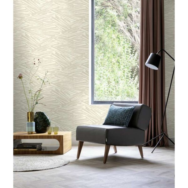 Tapete Grau, Silber, Weiß Rasch Vliestapete (608328)