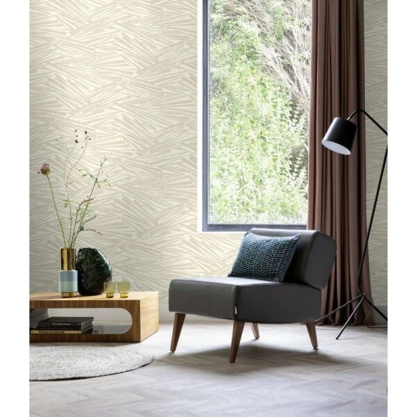 Tapete Grau, Silber, Weiß Rasch Vliestapete (608328)