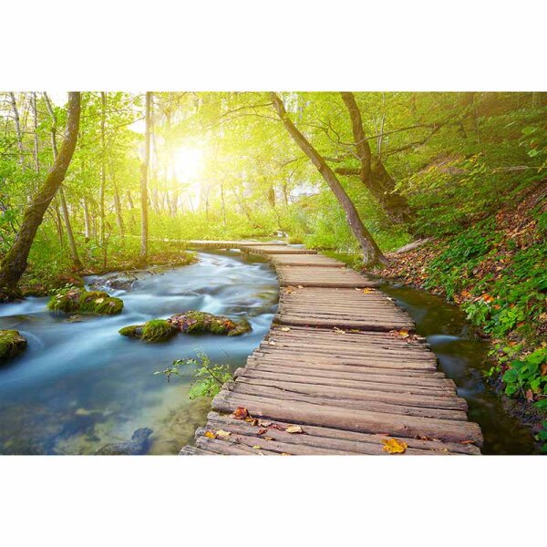 Digitaldruck-Tapete Boardwalk livingwalls (DD115025)