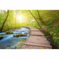 Digitaldruck-Tapete Boardwalk livingwalls (DD115025)