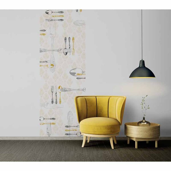 Digitaldruck-Tapete BestSilver01 livingwalls (DD116204)