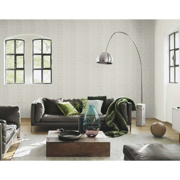 Tapete Grau, Silber Rasch Vliestapete (608144)