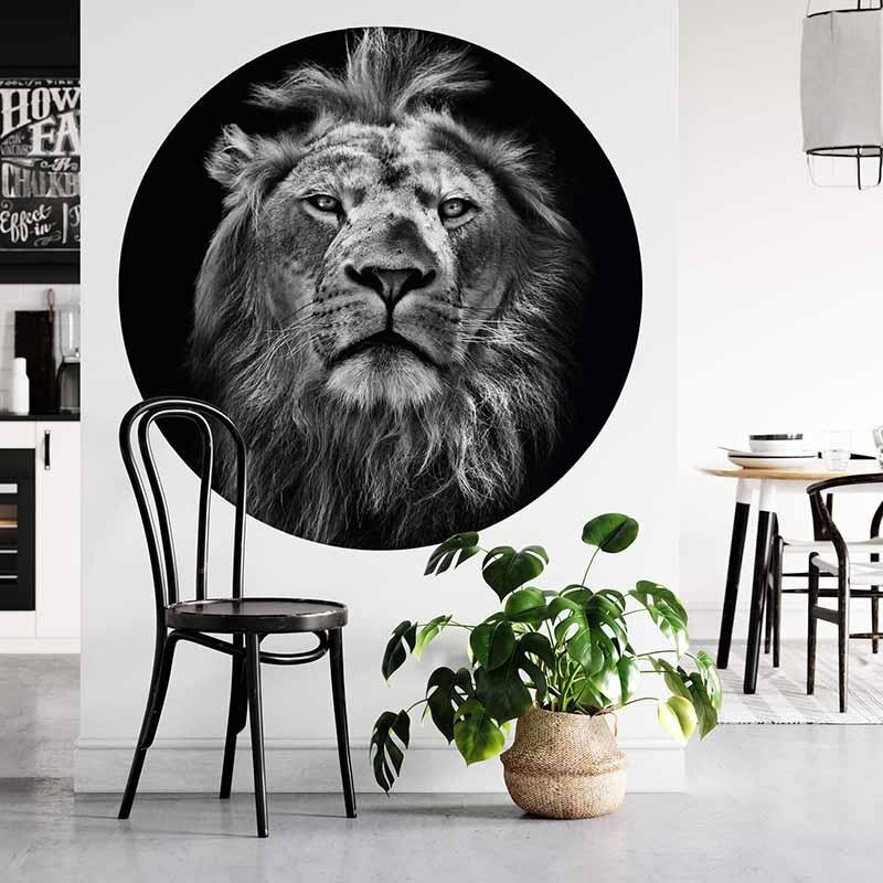 Digitaldruck-Tapete Lion livingwalls (DD119196)