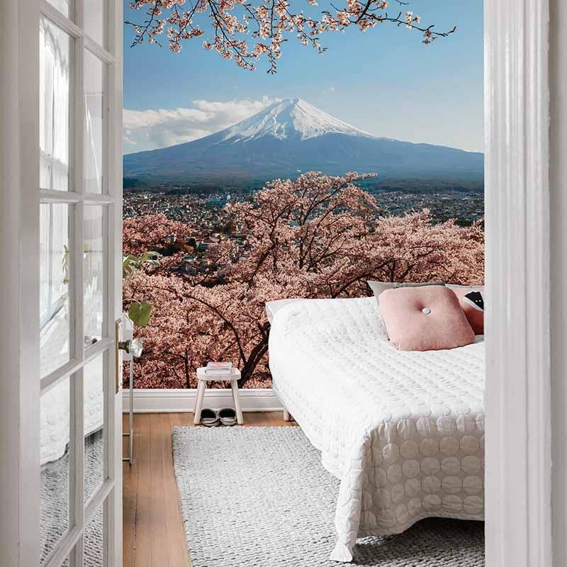 Digitaldruck-Tapete Mount Fuji in Japan livingwalls (DD119173)