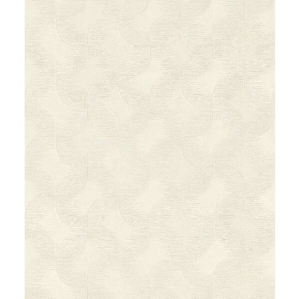 Tapete Beige, Creme, Weiß Rasch Vliestapete (608120)