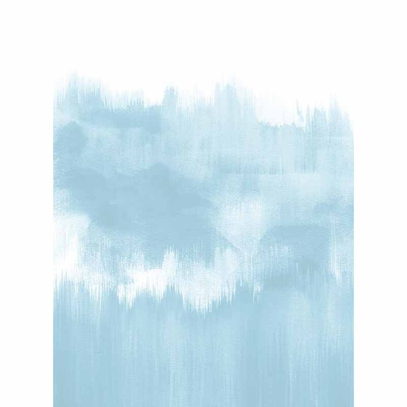 Digitaldruck-Tapete Brush Strokes Light Blue livingwalls (DD119167)