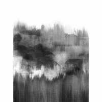 Digitaldruck-Tapete Brush Strokes Black livingwalls...