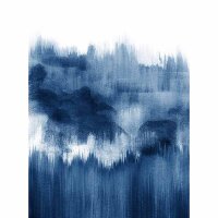 Digitaldruck-Tapete Brush Strokes Blue livingwalls...