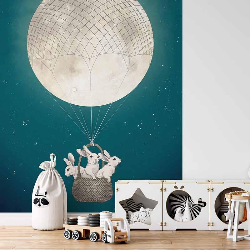 Digitaldruck-Tapete Moonbunnies livingwalls (DD119158)