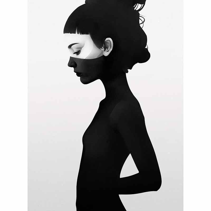 Digitaldruck-Tapete I am not here livingwalls (DD119157)