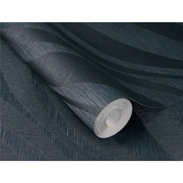 Tapete Blau, Grau, Silber Rasch Vliestapete (608076)