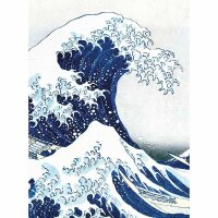 Digitaldruck-Tapete Hokusai - The Great Wave livingwalls...