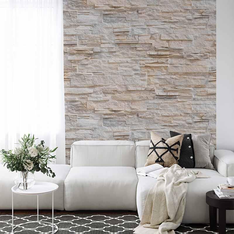 Digitaldruck-Tapete Stone Wall livingwalls (DD119121)