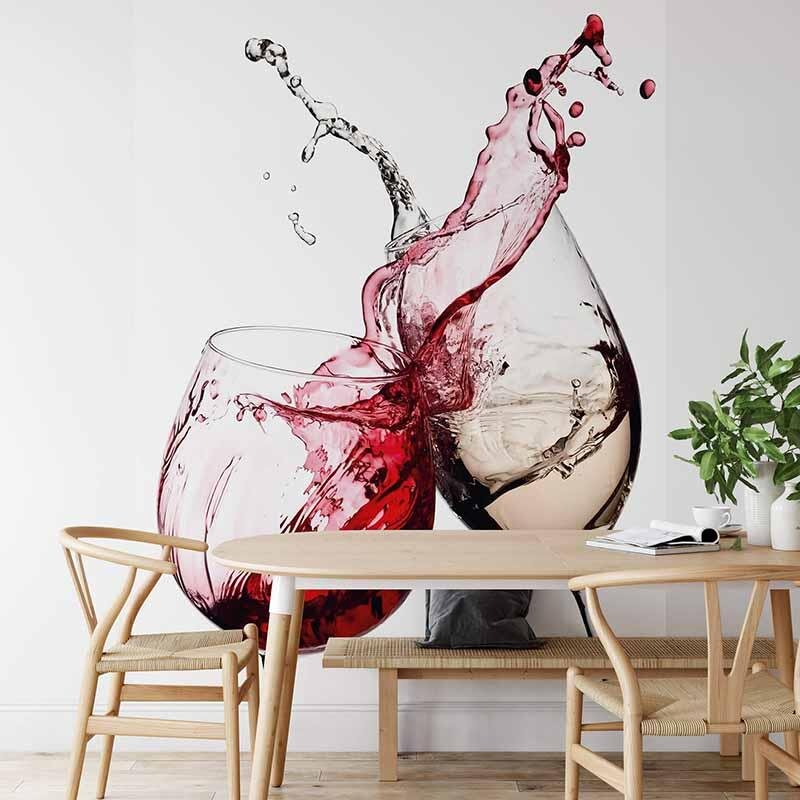 Digitaldruck-Tapete Wine Glasses livingwalls (DD119115)