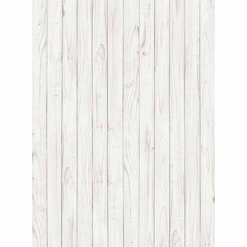 Digitaldruck-Tapete White Wooden Wall livingwalls (DD119105)