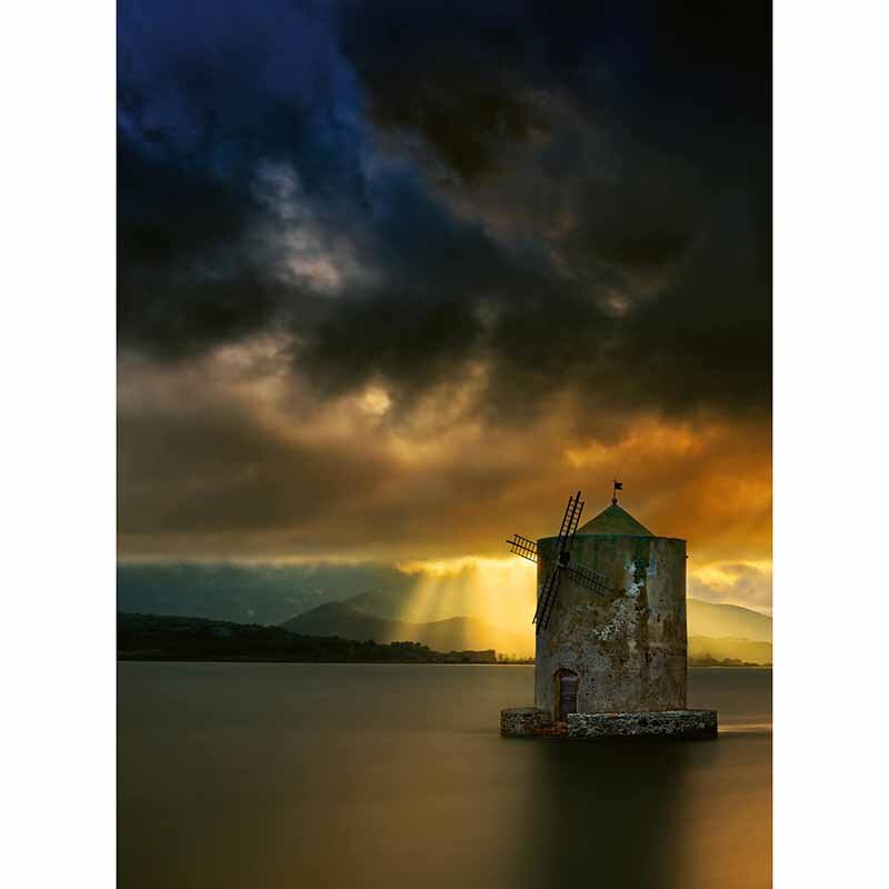 Digitaldruck-Tapete Old Windmill livingwalls (DD119085)