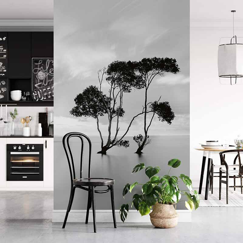 Digitaldruck-Tapete Trees In The Still Water livingwalls (DD119077)