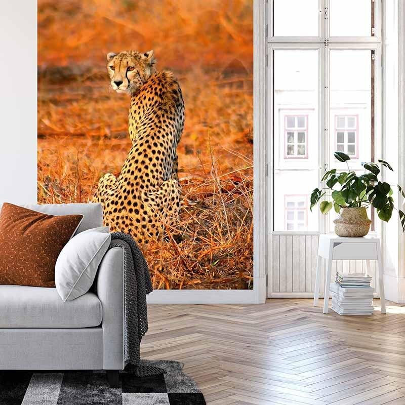 Digitaldruck-Tapete Leopard Safari livingwalls (DD119074)