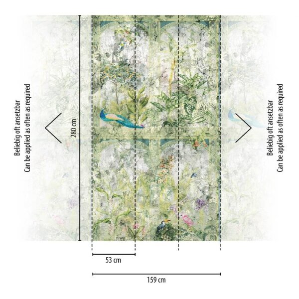 Digitaldruck-Tapete Eye Catcher livingwalls (393321)