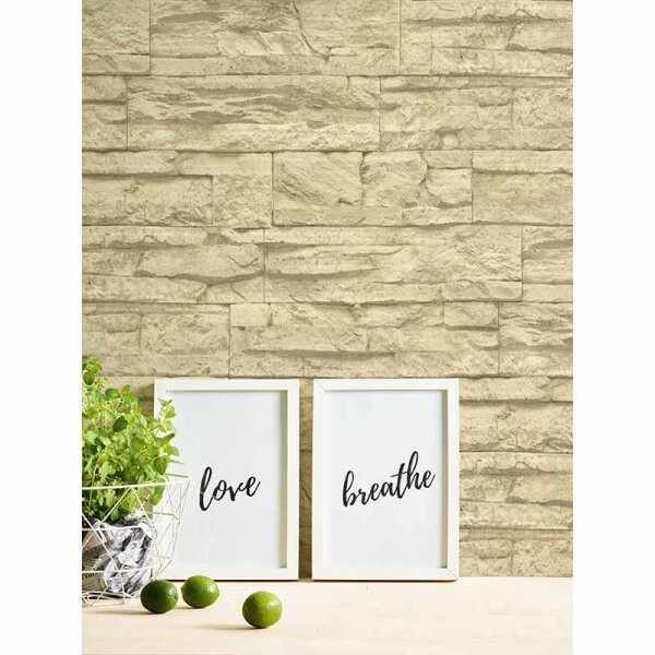 Tapete Beige, Creme AS-Creation Vliestapete (707130)