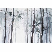 Digitaldruck-Tapete Watercolour Forest livingwalls...