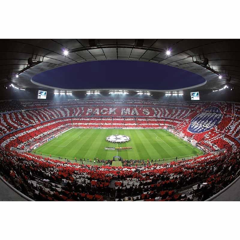 Digitaldruck-Tapete FCB Stadion Choreo livingwalls (DD119009)