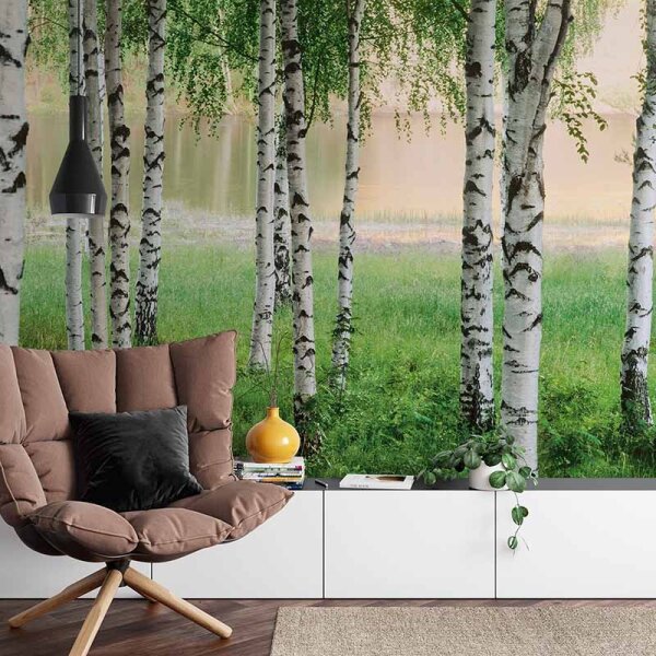Digitaldruck-Tapete Nordic Forest livingwalls (DD119007)