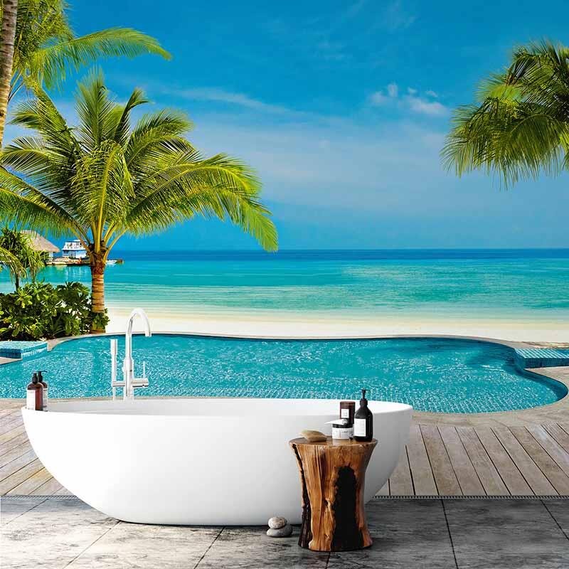 Digitaldruck-Tapete Pool livingwalls (DD118988)